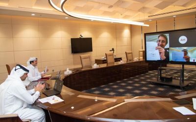His Excellency Ahmad bin Mohamed Al-Sayed, Minister of State and Chairman of QFZA, and Thales Group Chairman and CEO Patrice Caine signed the agreement during a virtual signing ceremony